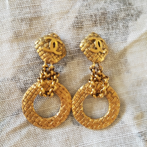 Chanel Vintage Nest Gold earrings - Picture 5 of 8